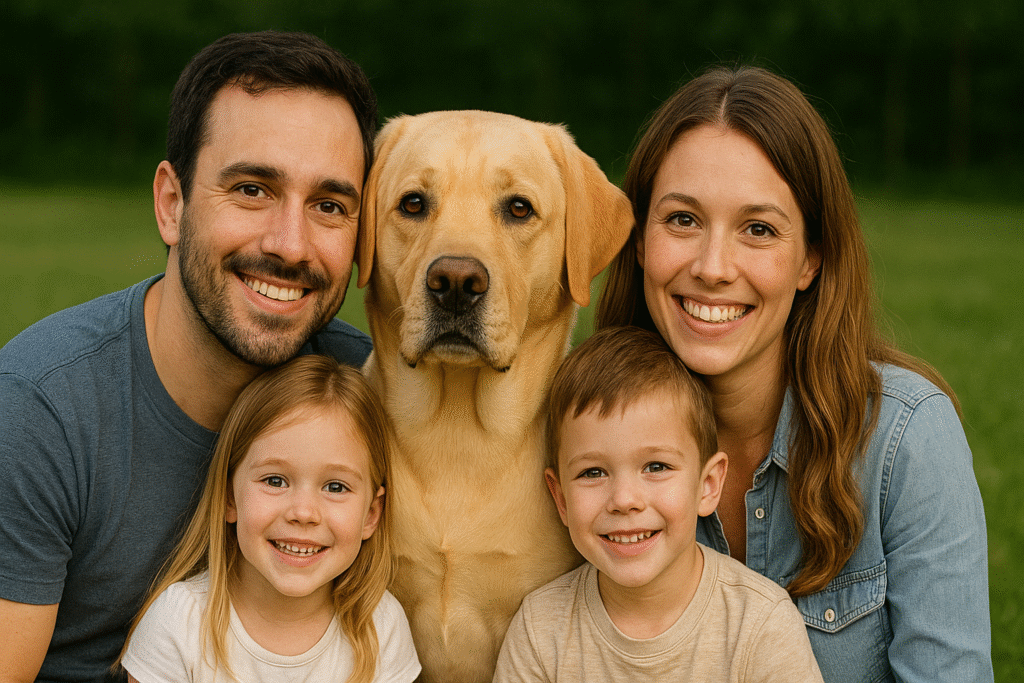 are labradors good family dogs