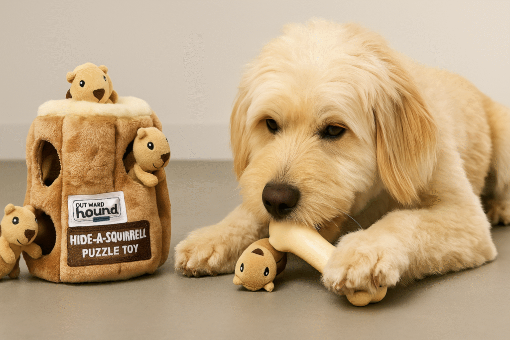🐾 Outward Hound Hide-A-Squirrel Puzzle Toy: The Ultimate Interactive Toy for Your Dog