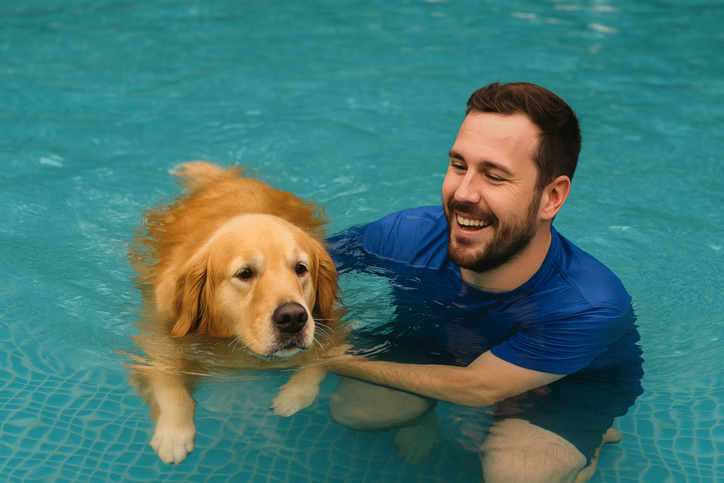 Swimming in Pet-Friendly Pools