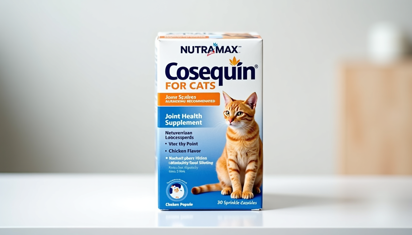 🥇 1. Nutramax Cosequin for Cats – Joint Health