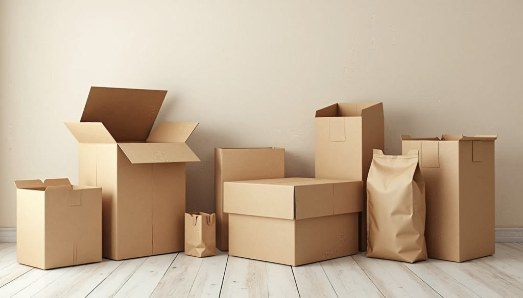 Cardboard Boxes & Paper Bags (DIY-style Fun)