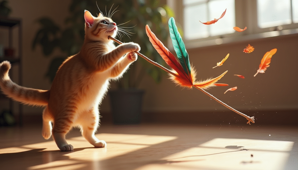 GoCat Da Bird Feather Wand