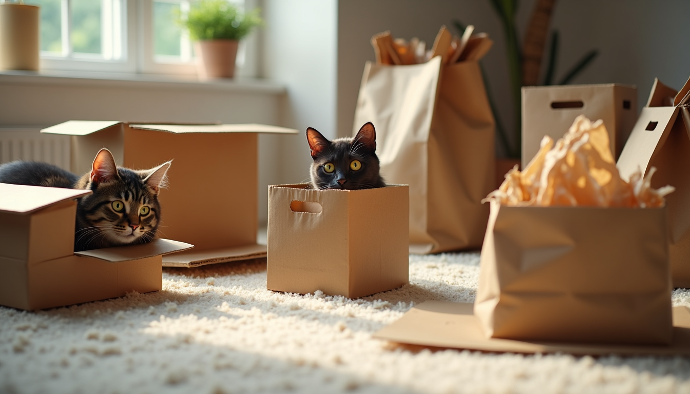 Cardboard Boxes & Paper Bags (DIY-style Fun)