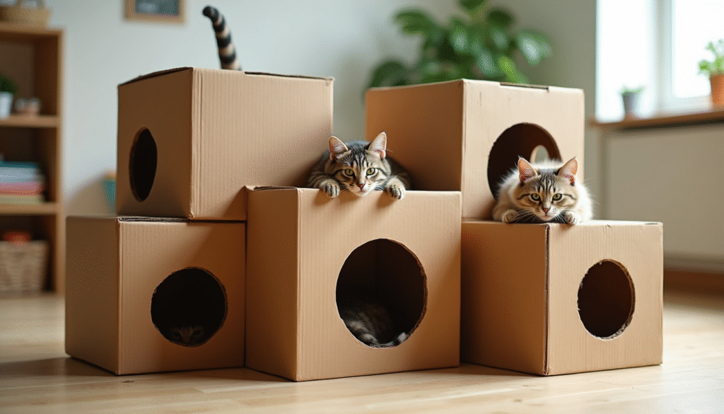 Cardboard Box Forts