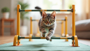 Indoor Cat Agility Course