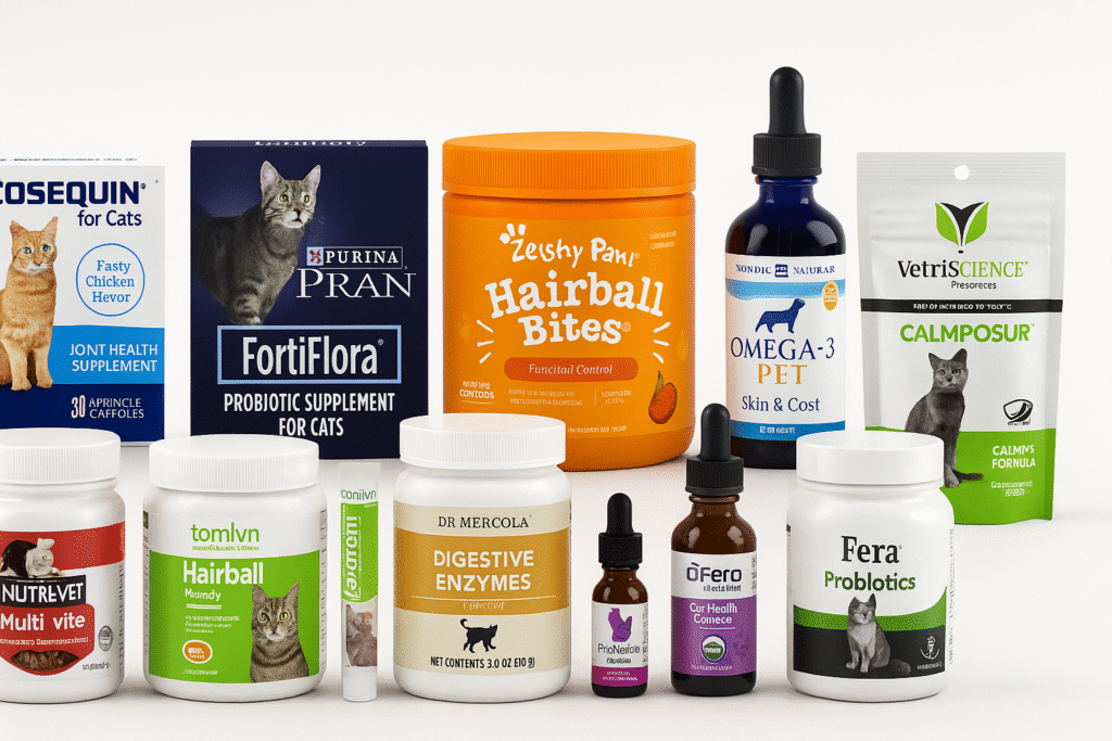 🐱 10 Most Useful Cat Supplements for USA Cats in 2025: Boost Your Feline’s Health Naturally